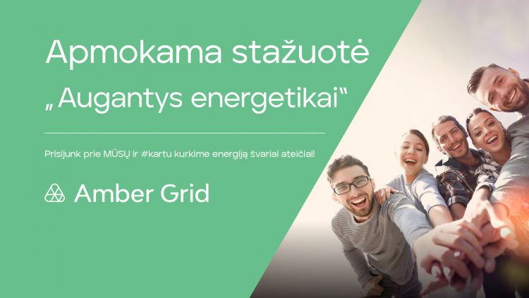 Apmokama stažuotė „Augantys energetikai“