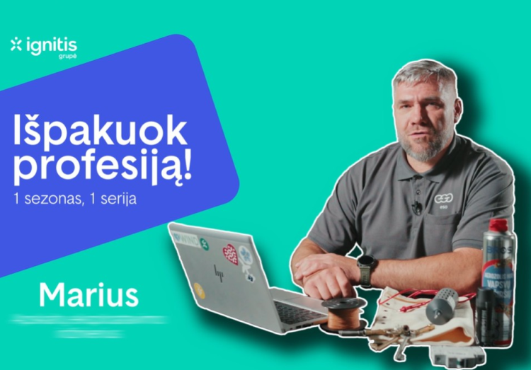 „Išpakuok profesiją“: Kokia Mariaus profesija ir kam naudojami dėžėje paslėpti daiktai?