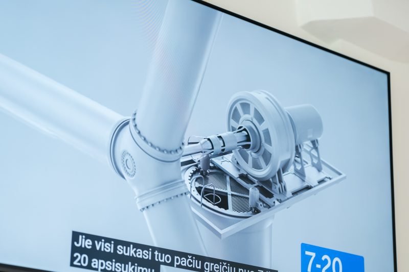  Lietuvos jūrų muziejaus ir „Ignitis renewables“ edukacija: Klaipėdos moksleiviai išbandė vėjo parkų planuotojų vaidmenį